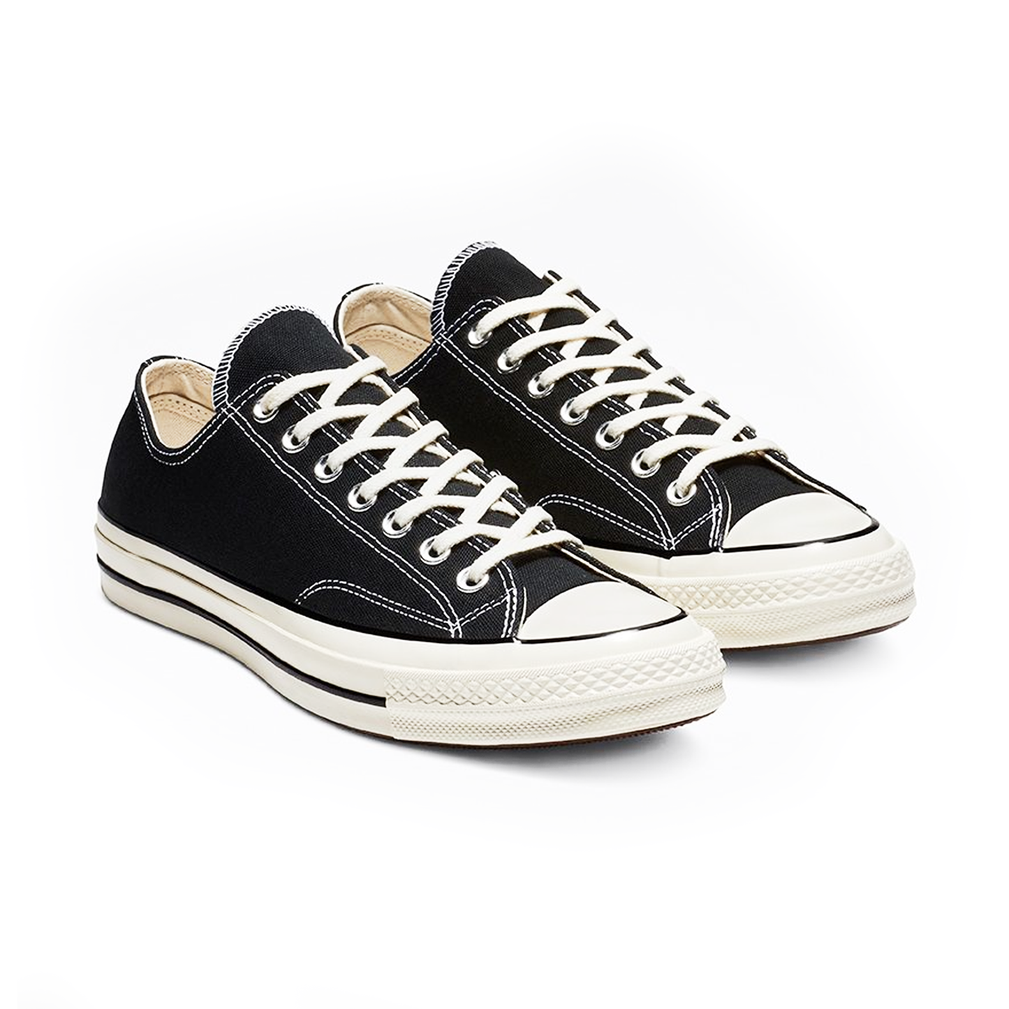 Chuck 70 Canvas - Black/Black/Egret