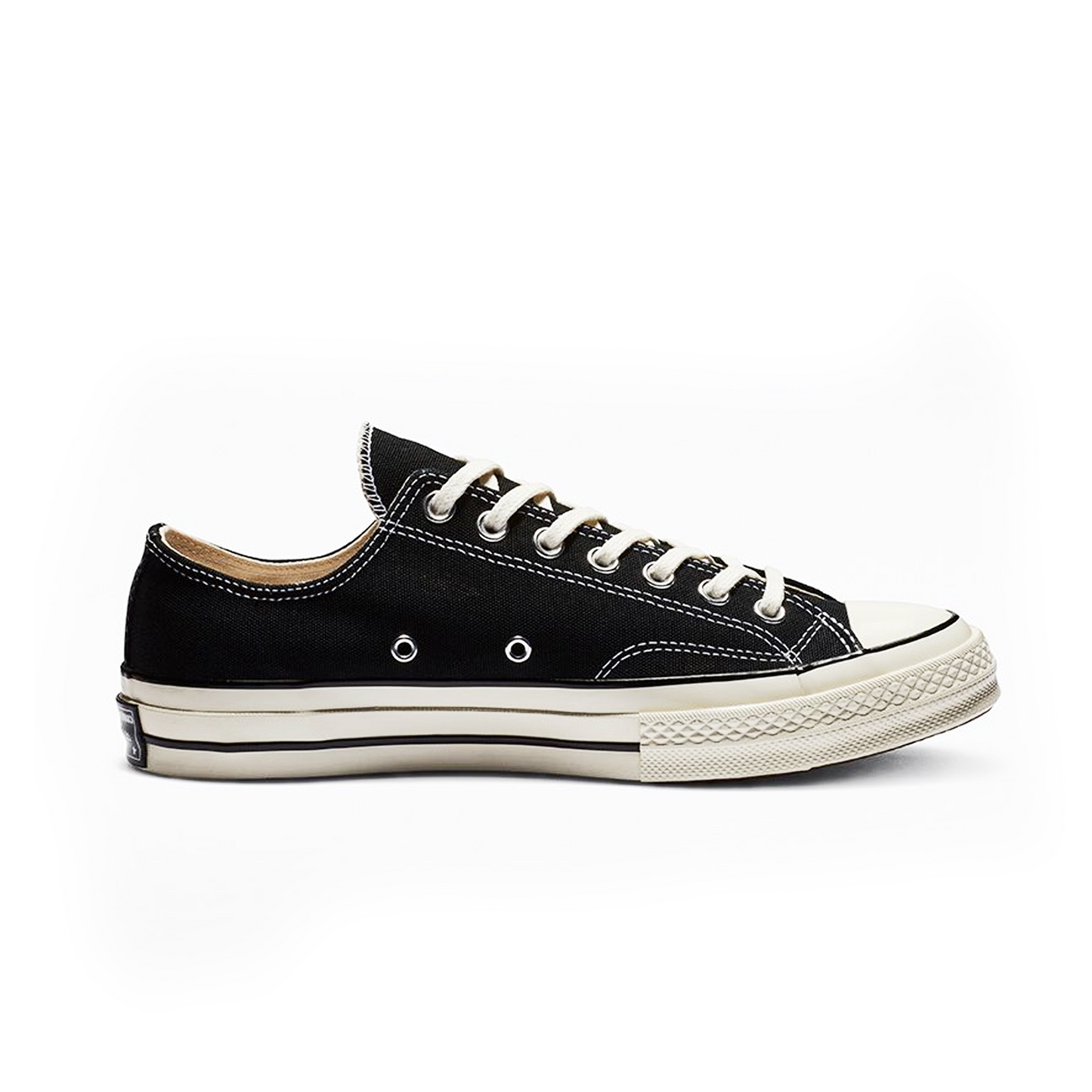 Chuck 70 Canvas - Black/Black/Egret