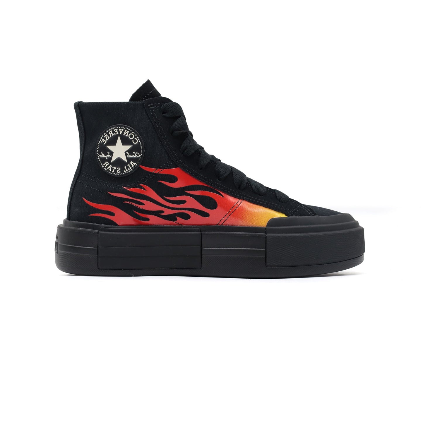 CTAS CRUISE FLAME CHECK HI BLACK/RED