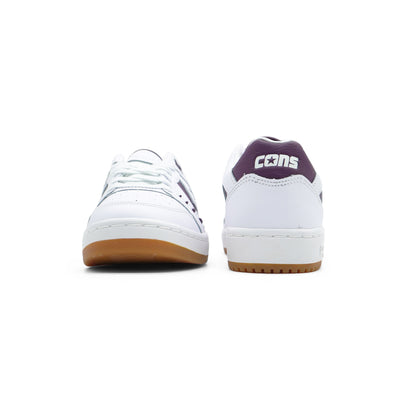 CONS AS-1 PRO CLASSIC LEATHER OX WHITE/PURPLE