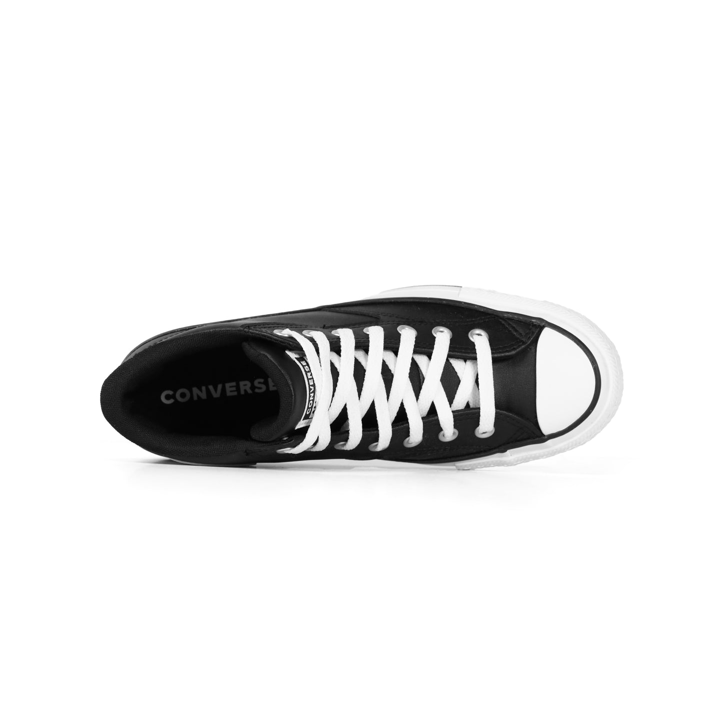 Chuck Taylor All Star Malden Street Faux Leather - Black/White/Black