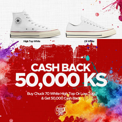 CONVERSE CHUCK 70 OX White